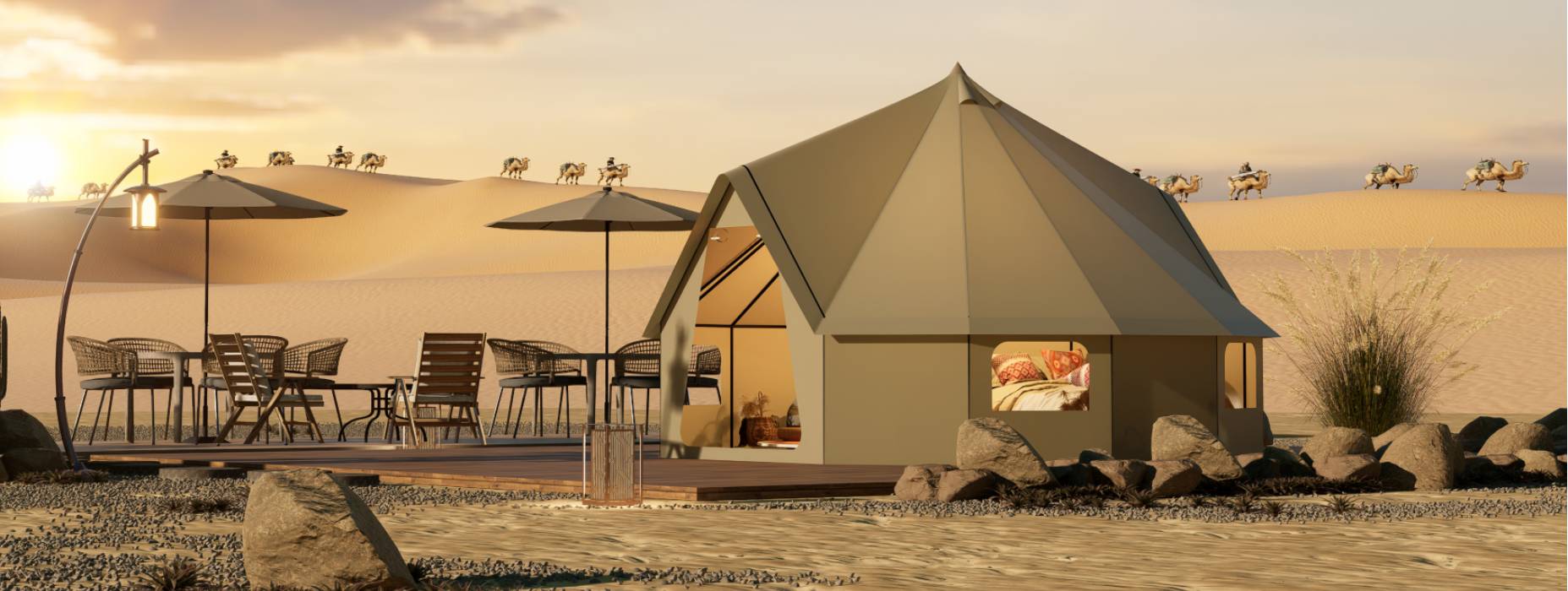 密山市露营酒店帐篷产品